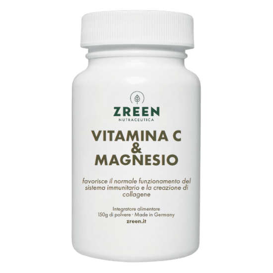 Packshot Integratore alimentare ZREEN Vitamina C & Magnesio
