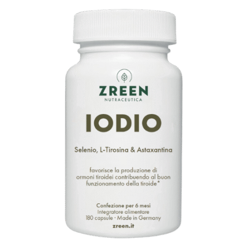 Packshot Integratore alimentare ZREEN Iodio