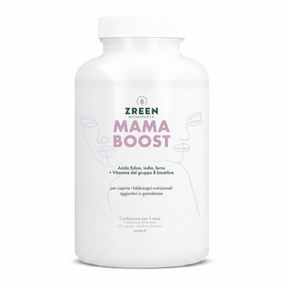 Packshot Integratore ZREEN Mama Boost