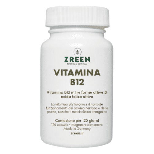 Packshot Integratore alimentare ZREEN Vitamina B12