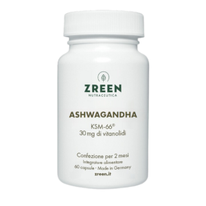 Packshot Integratore alimentare ZREEN Ashwaghanda