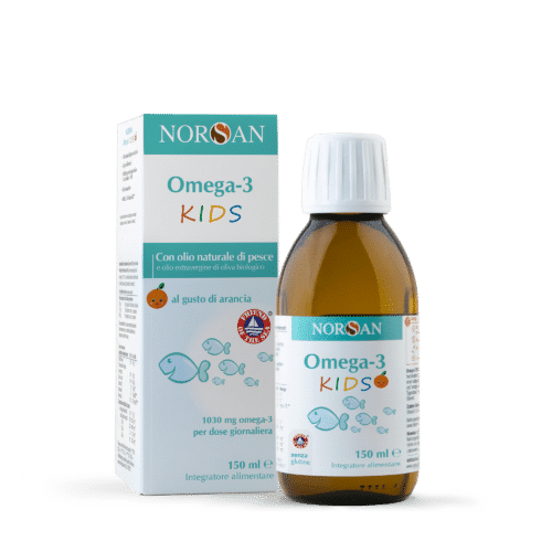 Packshot integratore Norsan Omega 3 KIDS