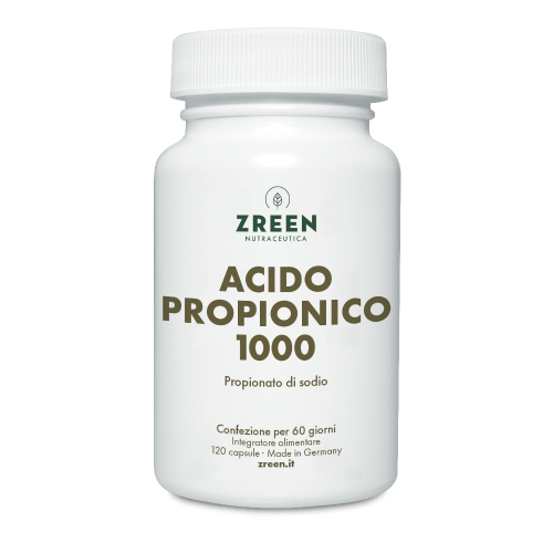 Packshot Integratore alimentare ZREEN Acido Propionico 1000