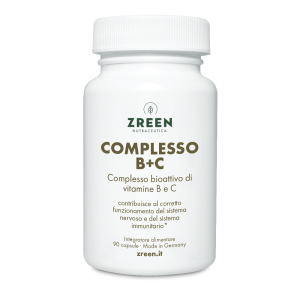 Packshot Integratore alimentare ZREEN Complesso B+C