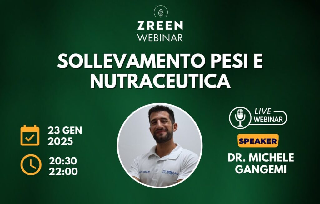 Sollevamento pesi e nutraceutica