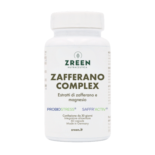 Packshot Integratore alimentare ZREEN Zafferano Complex