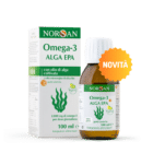 Packshot di NORSAN Alga EPA_box e bottiglia-novità