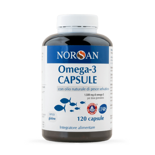 Packshot integratore Norsan Omega 3 Capsule