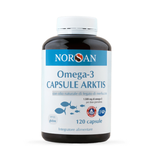 Packshot integratore Norsan Omega 3 Capsule Arktis