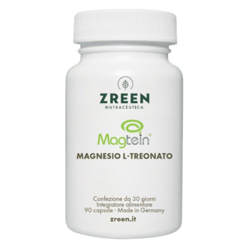 Packshot Integratore alimentare ZREEN Magnesio Treonato