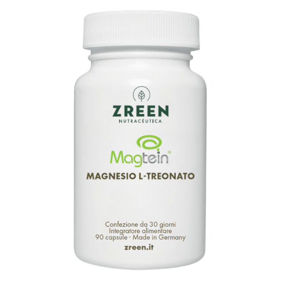 Packshot ZREEN Magnesio L-Treonato-01.04.2026 Packshot Integratore alimentare ZREEN Magnesio Treonato