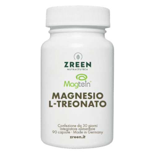 Packshot Integratore alimentare ZREEN Magnesio Treonato