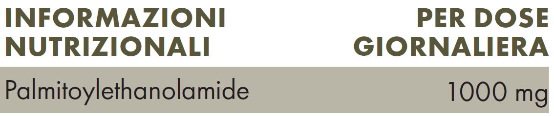 Valori nutrizionali ZREEN PEA 600