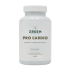 Barattolo bianco di integratore “Pro Cardio” Zreen, confezione da 120 capsule.