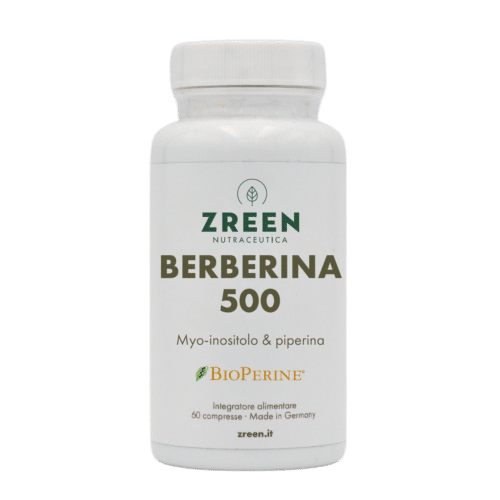 Packshot Integratore alimentare ZREEN Berberina 500