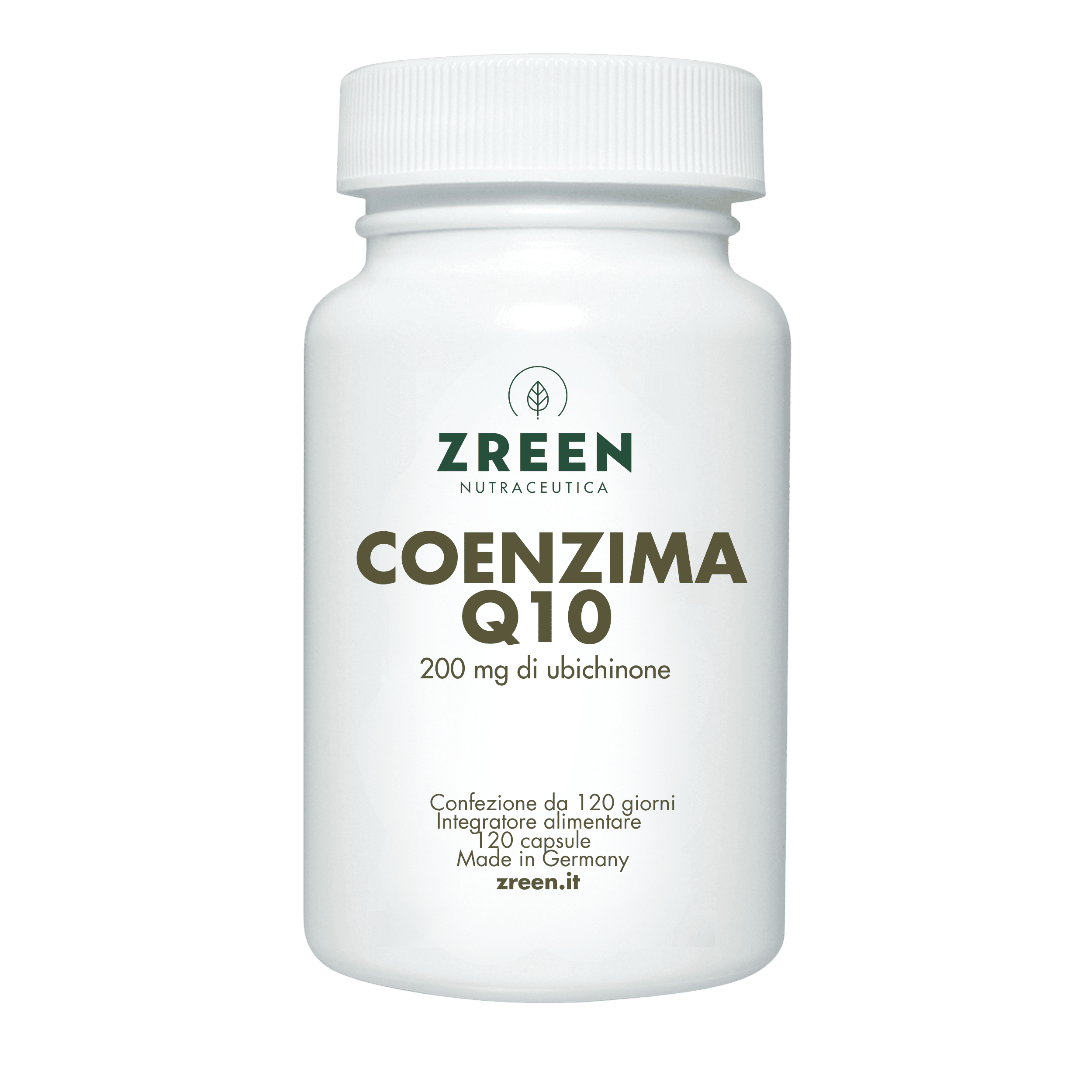 Packshot Integratore alimentare ZREEN Coenzima Q10