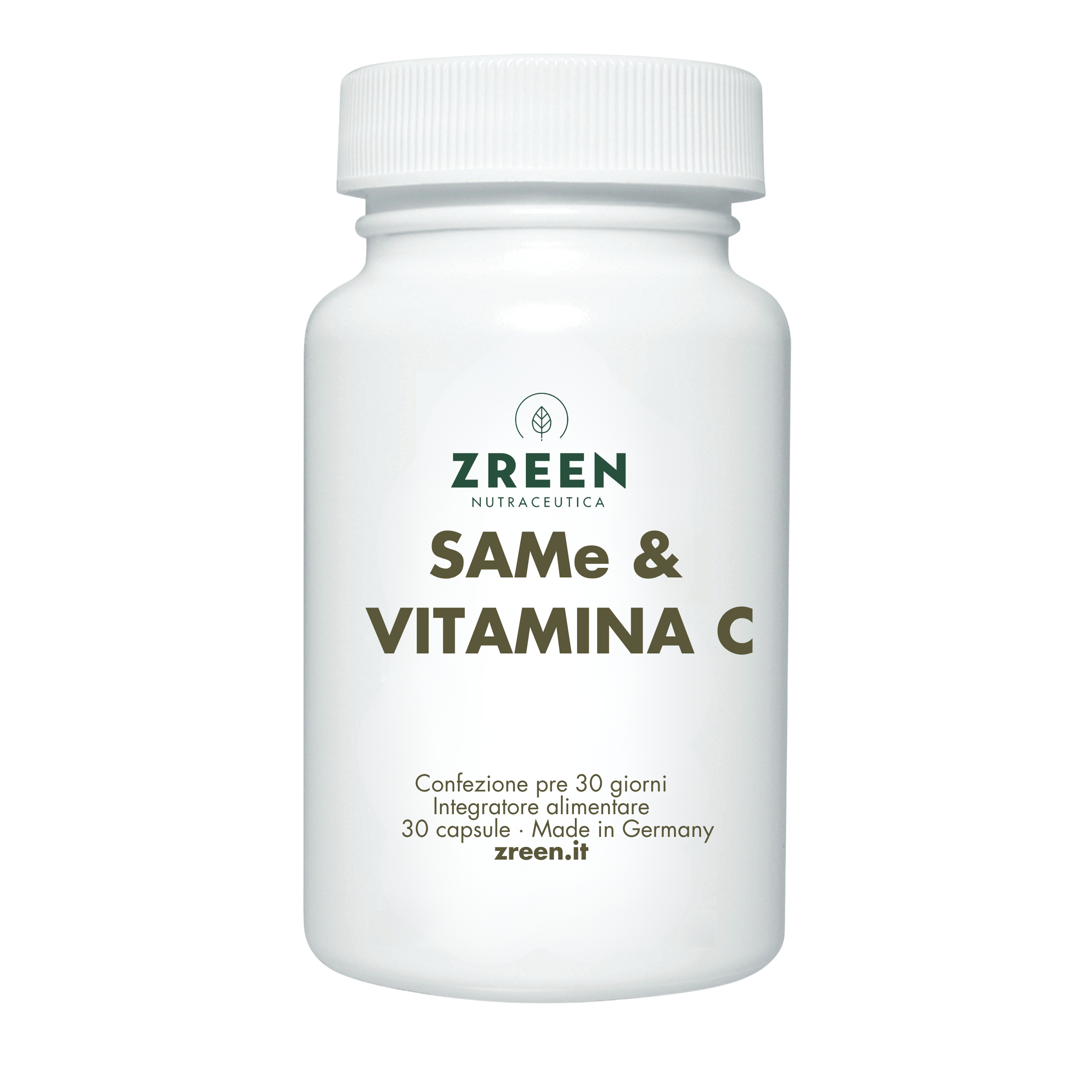 Packshot Integratore alimentare ZREEN Same & Vitamina C