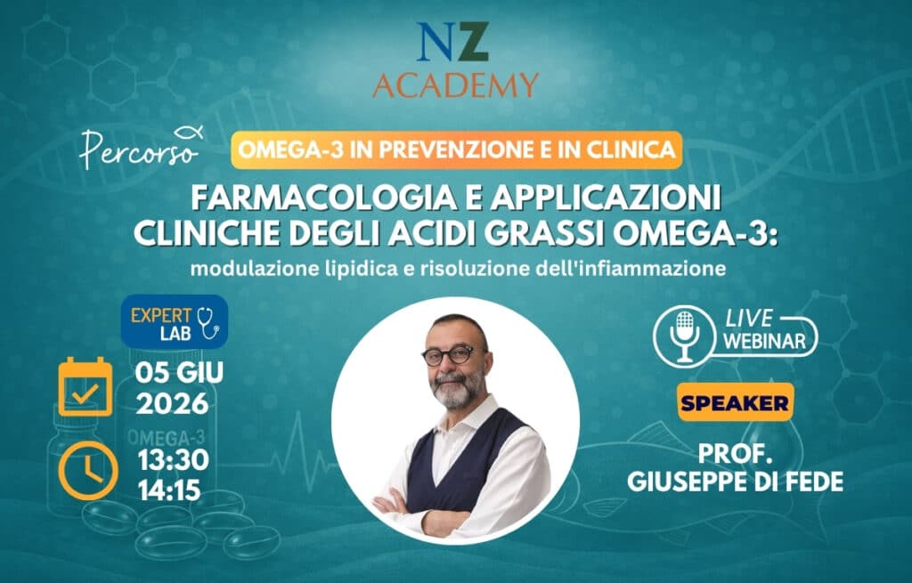 Farmacologia e Applicazioni Cliniche degli Acidi Grassi Omega-3 (Expert Lab)