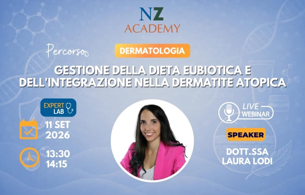 Gestione della dieta eubiotica e dell’integrazione nella dermatite atopica (Expert Lab)