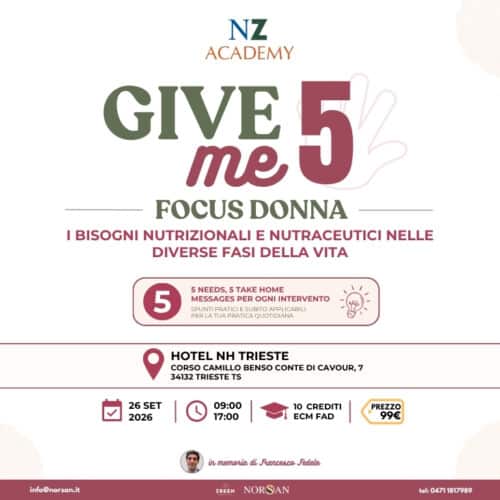 Ticket Evento: Give me 5 - Focus Donna