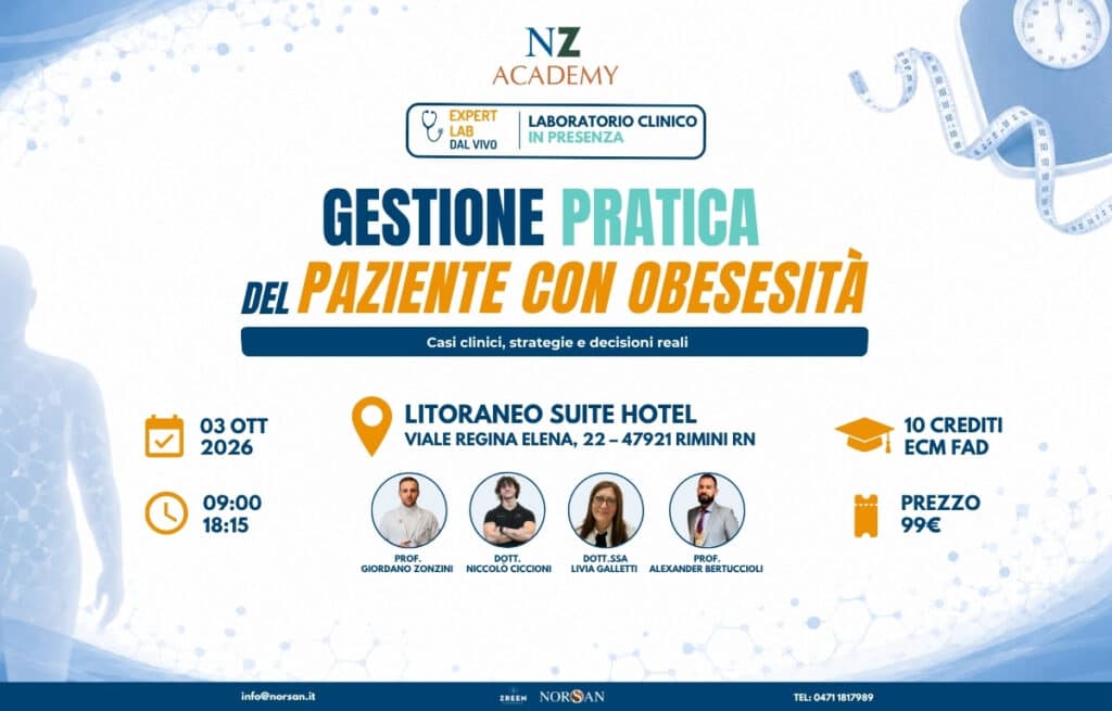 Ticket Evento: Gestione pratica al paziente con obesità
