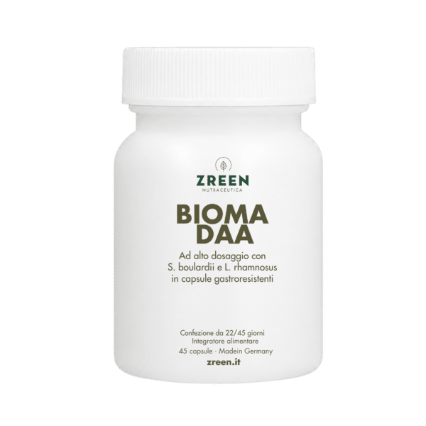 Packshot Integratore alimentare ZREEN Bioma DAA